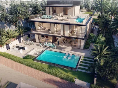 Zespół mieszkaniowy New complex of villas Nineteen Riviera Lagoon with swimming pools and underground garages, Nad Al Sheba, Dubai, UAE