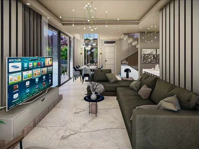 Complexe résidentiel Complex of villas with a panoramic view and swimming pools, Kalkan, Turkey