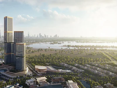 Zespół mieszkaniowy New residence Skyvue Volair with a swimming pool and a spa close to Downtown Dubai and the international airport, Sobha Hartland II, Dubai