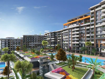 Residential complex Quality guarded residence with six swimming pools, a spa center and lounge areas, Izmir, Turkey