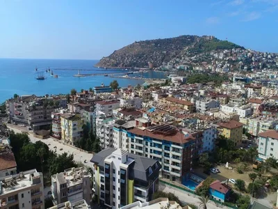 Complejo residencial Furnished 1+1 apartment in the center of Alanya for residence permit.