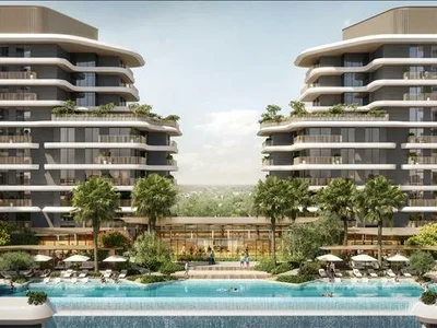 Zespół mieszkaniowy New premium residence Verdes by Haven with swimming pools, co-working areas and services, Dubailand, Dubai, UAE