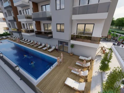 Dzielnica mieszkaniowa Modern complex in the developed area of Alanya, Avsallar
