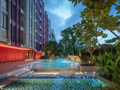 Zespół mieszkaniowy New residential complex The Base Bukit in Kathu area.
