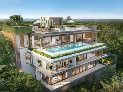 Zespół mieszkaniowy Complex of villas with swimming pools and panoramic views close to beaches, Chalong, Phuket, Thailand