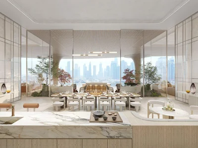 Complejo residencial New luxury One Casa Residence with private swimming pools and elevators close to DIFC and Downtown Dubai, Al Safa, Dubai, UAE