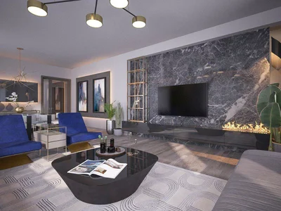Zespół mieszkaniowy Spacious apartments with swimming pools and lake views, Istanbul, Turkey