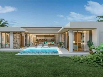 Complexe résidentiel Complex of villas with swimming pools near Fisherman's Village, Samui, Thailand