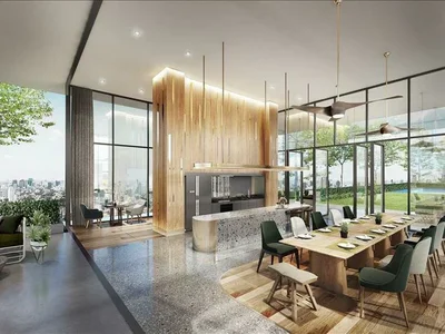 Zespół mieszkaniowy New high-rise residence with swimming pools and a spa center, Bangkok, Thailand