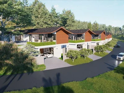 Zespół mieszkaniowy New complex of villas with a picturesque view of the jungles close to Lamai Beach, Samui, Thailand