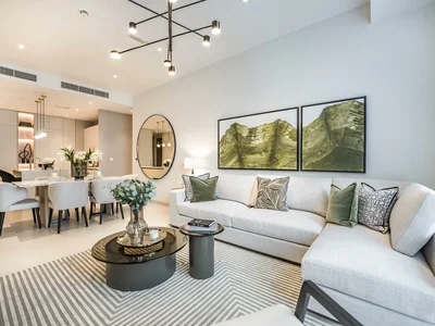Wohnanlage LIV LUX — new high-rise residence by LIV Developers with a spa area, a mini golf course and a panoramic view and 500 meters from the sea in Dubai Marina