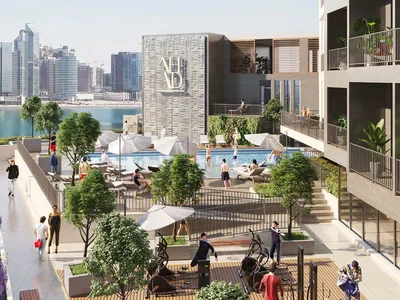 Residential complex Ahad Residences — high-rise residence by Ahad Group close to a beach and a metro station in the center of Business Bay, Dubai