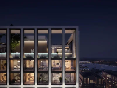Zespół mieszkaniowy Prestigious residential complex Binghatti Twilight in Jaddaf Waterfront area, Dubai, UAE