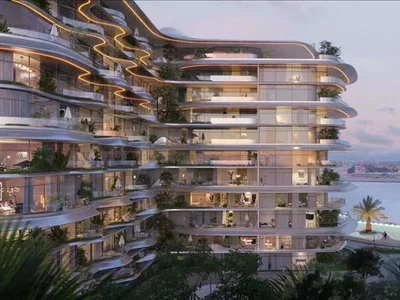 Жилой комплекс Новая элитная резиденция SLS Residences at Palm Jumeirah с собственным пляжем в престижном районе, Дубай, ОАЭ