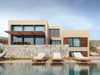 Complexe résidentiel Modern complex of villas with beaches, swimming pools and a spa center, Bodrum, Turkey