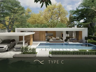 Residential complex New residential complex of first-class villas with swimming pools in Phuket, Thailand