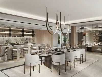Complejo residencial New waterfront residence Liv Waterside with swimming pools and a spa center, Dubai Marina, Dubai, UAE