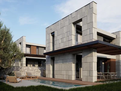 Zespół mieszkaniowy Exclusive residential complex of villas within walking distance to the beach, Gumusluk, Bodrum, Türkiye