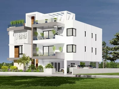 Zespół mieszkaniowy New residence close to the airport and the beach, Larnaca, Cyprus