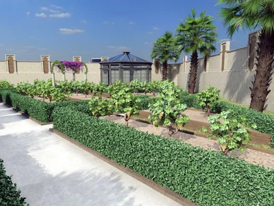 Zespół mieszkaniowy Residential complex with swimming pools, spa area and gym, in the developing area of Demirtaş, Alanya, Turkey