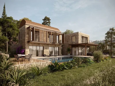 Complexe résidentiel New residence with a private beach and a spa close to the center of Bodrum, Turkey