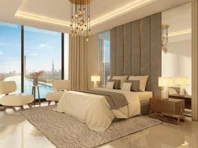 Complexe résidentiel New residence Riviera IV with beaches and gardens in the city center, MBR City, Dubai, UAE