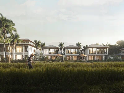 Complejo residencial New villa with a view of the jungles in a residential complex with co-working areas, 5 minutes from the center of Ubud, Bali, Indonesia