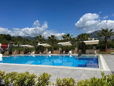 Residential complex Furnished apartment 2+1 in the Tosmur Off Tower complex near the sea.