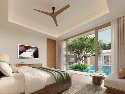 Complexe résidentiel New guarded complex of villas with swimming pools and gardens close to an international school, Bang Tao, Phuket, Thailand
