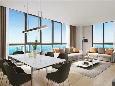 Residential complex High-rise residence with a swimming pool and working areas in the heart of Istanbul, Turkey