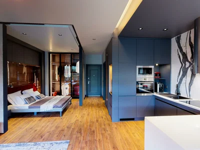 Zespół mieszkaniowy Spacious bright apartments with wide balconies in a new residential complex, Istanbul, Turkey