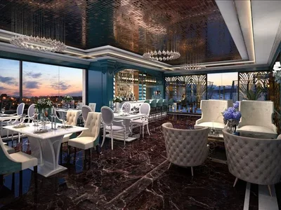 Residential complex New residence with a swimming pool and a sea view at 600 meters from Surin Beach, Phuket, Thailand