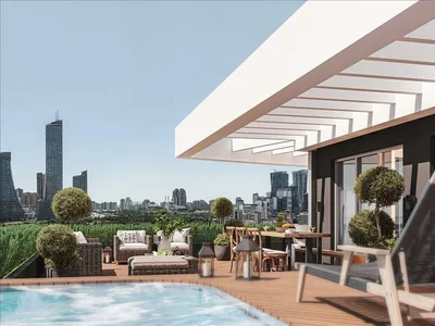 Complejo residencial Residence with a green area and a parking near highways, Istanbul, Turkey