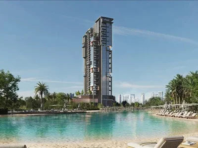 Residential complex Apartments in the new residence The Highgrove with swimming pools, spa and restaurant in the area of ​​Nad Al Sheba 1/Meydan, Dubai