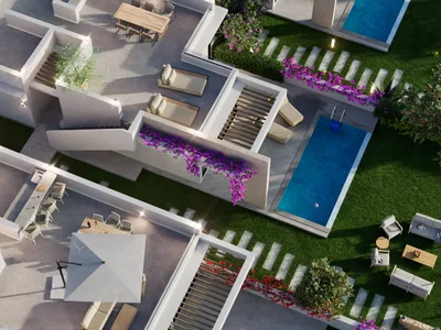 Villa 3-eh komnatnye villy 390m2 s chastnym basseynom v 400m ot morya