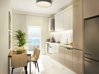 Zespół mieszkaniowy New residence with a swimming pool and a kindergarten close to the sea, Istanbul, Turkey
