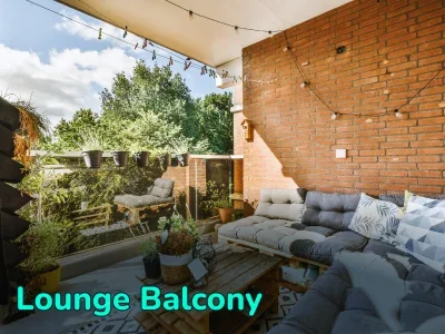 What is a Lounge Balcony: Characteristics and Types
