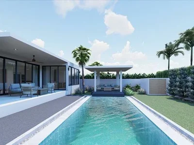 Zespół mieszkaniowy Single-storey villa with a swimming pool and a garden, Samui, Thailand
