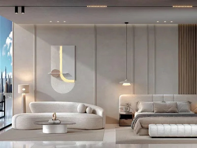 Complejo residencial New Amazonia Residence with a swimming pool and a co-working area, Al Jaddaf, Dubai, UAE