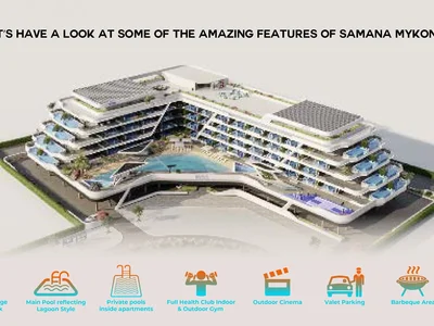 Apartment building Samana Mykonos