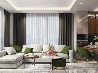 Residential complex New premium residence with 5-star services, 230 meters from the sea, Kestel, Turkey