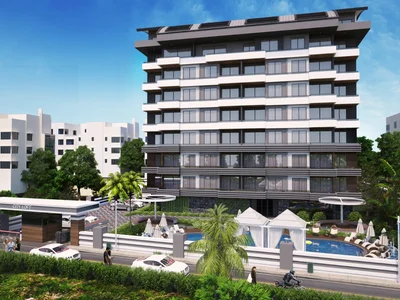 Residential quarter Luxury project in Avsallar, Alanya.