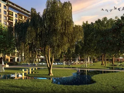 Residential complex Luxury apartments in the center of Istanbul in the Dap Yeni Levent complex.