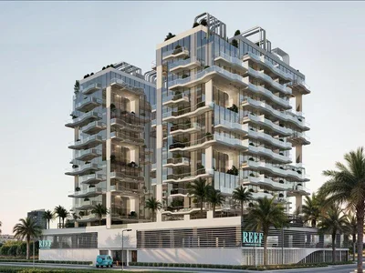 Zespół mieszkaniowy Villas in new Reef 999 Residence with swimming pools close to highways and a metro station, Al Furjan, Dubai, UAE