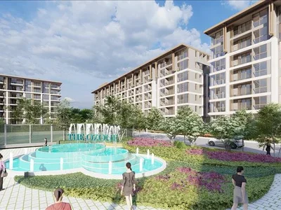 Complejo residencial New residential complex with swimming pools and a kids' entertainment park close to Laguna Golf Corse, Phuket, Thailand