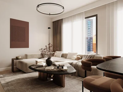 Residential complex New residence with a fitness center near TEM Highway, Istanbul, Turkey