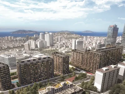 Complexe résidentiel Luxury apartments with views of the Sea of ​​Marmara in the Maltepe area.
