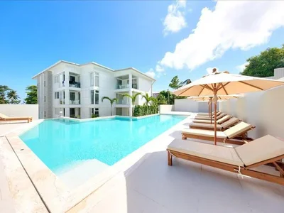 Complexe résidentiel New gated complex of townhouses with two swimming pools near Choeng Mon Beach, Samui, Thailand