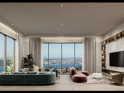 Zespół mieszkaniowy New comfortable residence with a swimming pool and a spa center in the center of Istanbul, Turkey