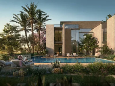 Complejo residencial New complex Athlon Premium Villas with swimming pools, parks and a club, Dubailand, Dubai, UAE